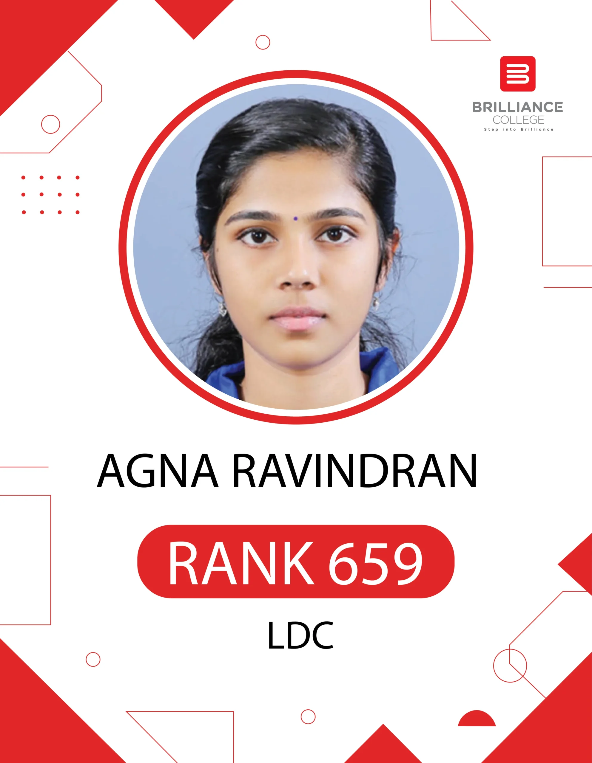 AGNA RAVINDRAN LDC 659