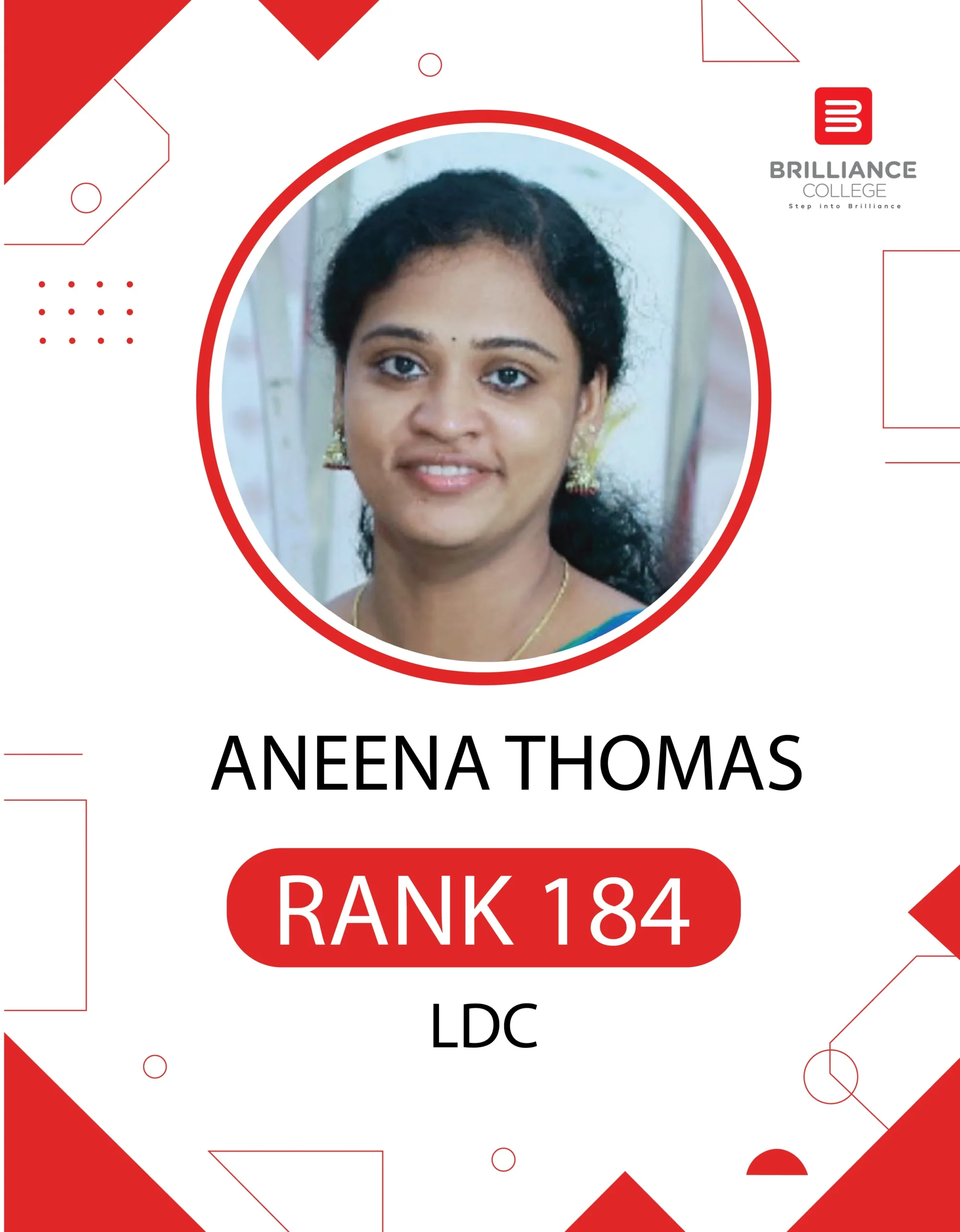 ANEENA THOMAS LDC 184