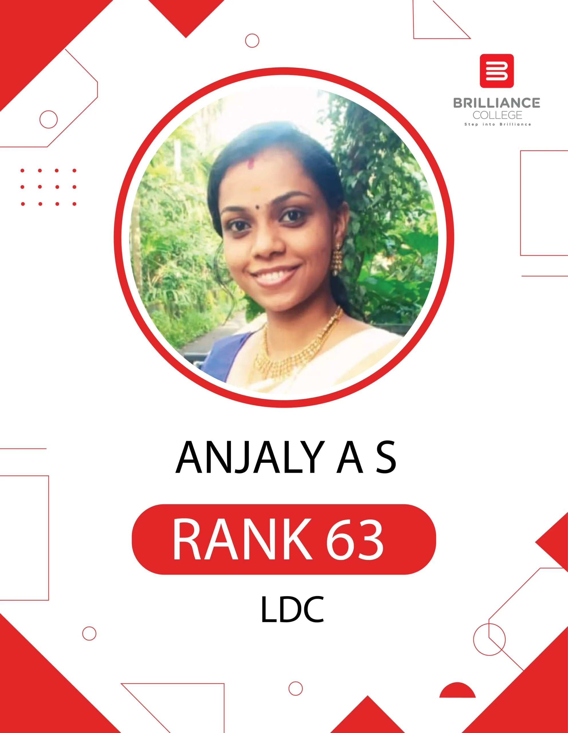 ANJALY A S LDC 63