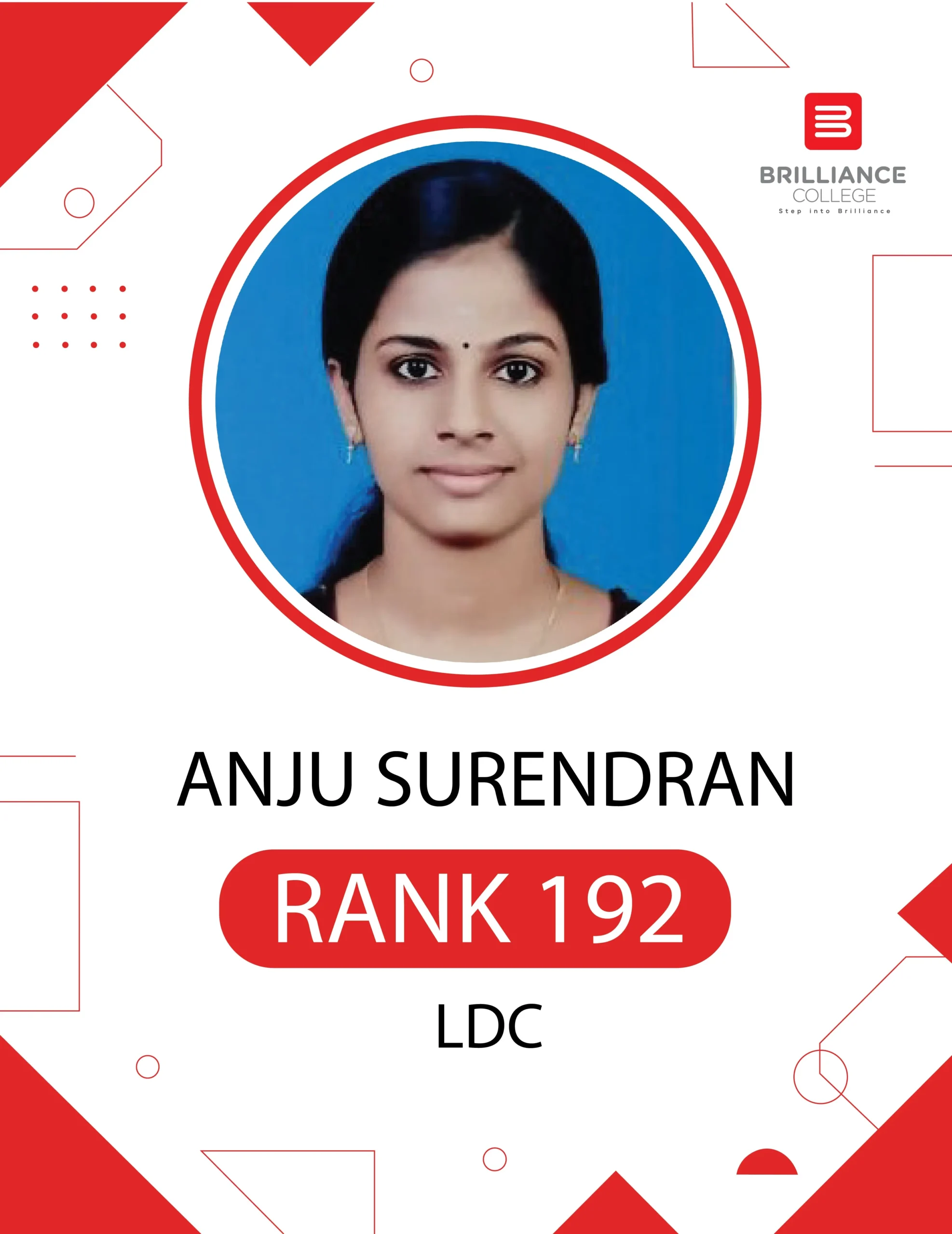 ANJU SURENDRAN LDC 192