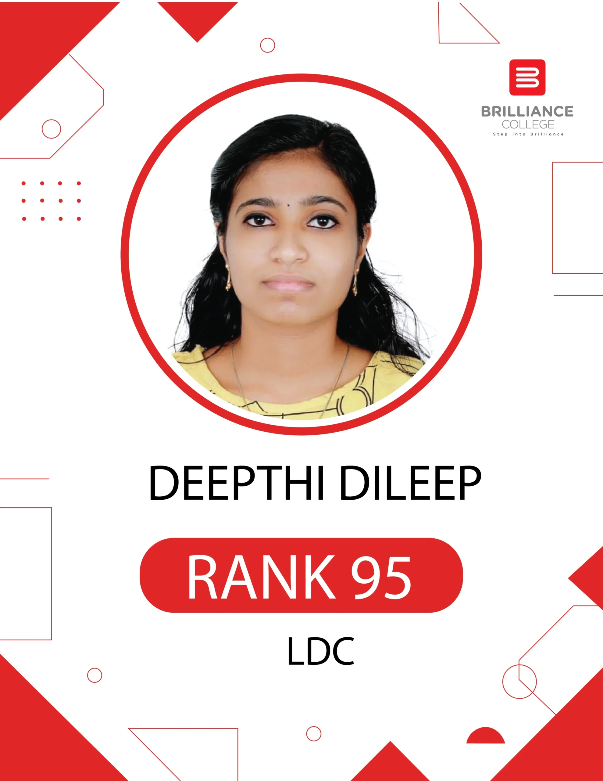 DEEPTHI DILEEP LDC 95