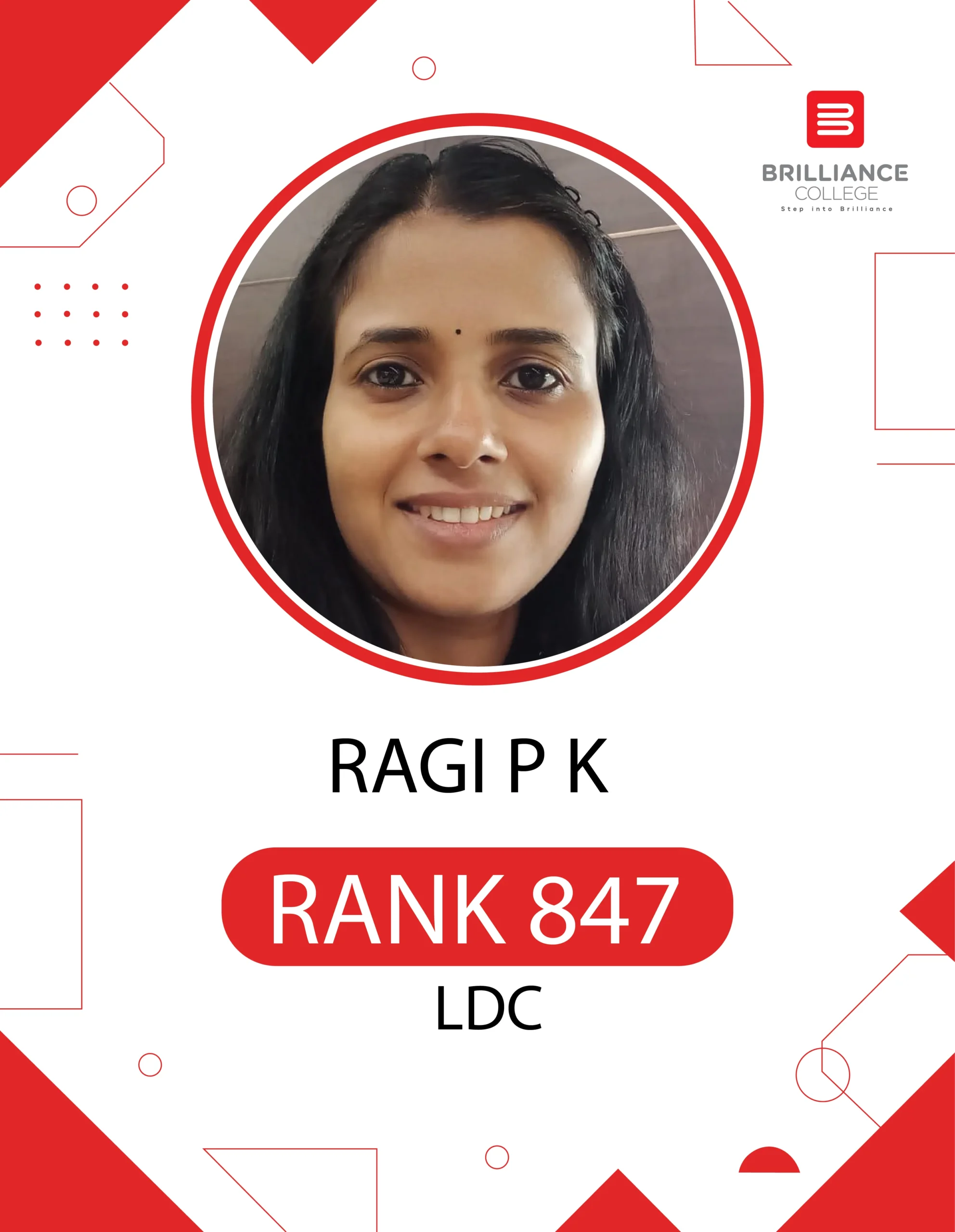 RAGI P K LDC 847