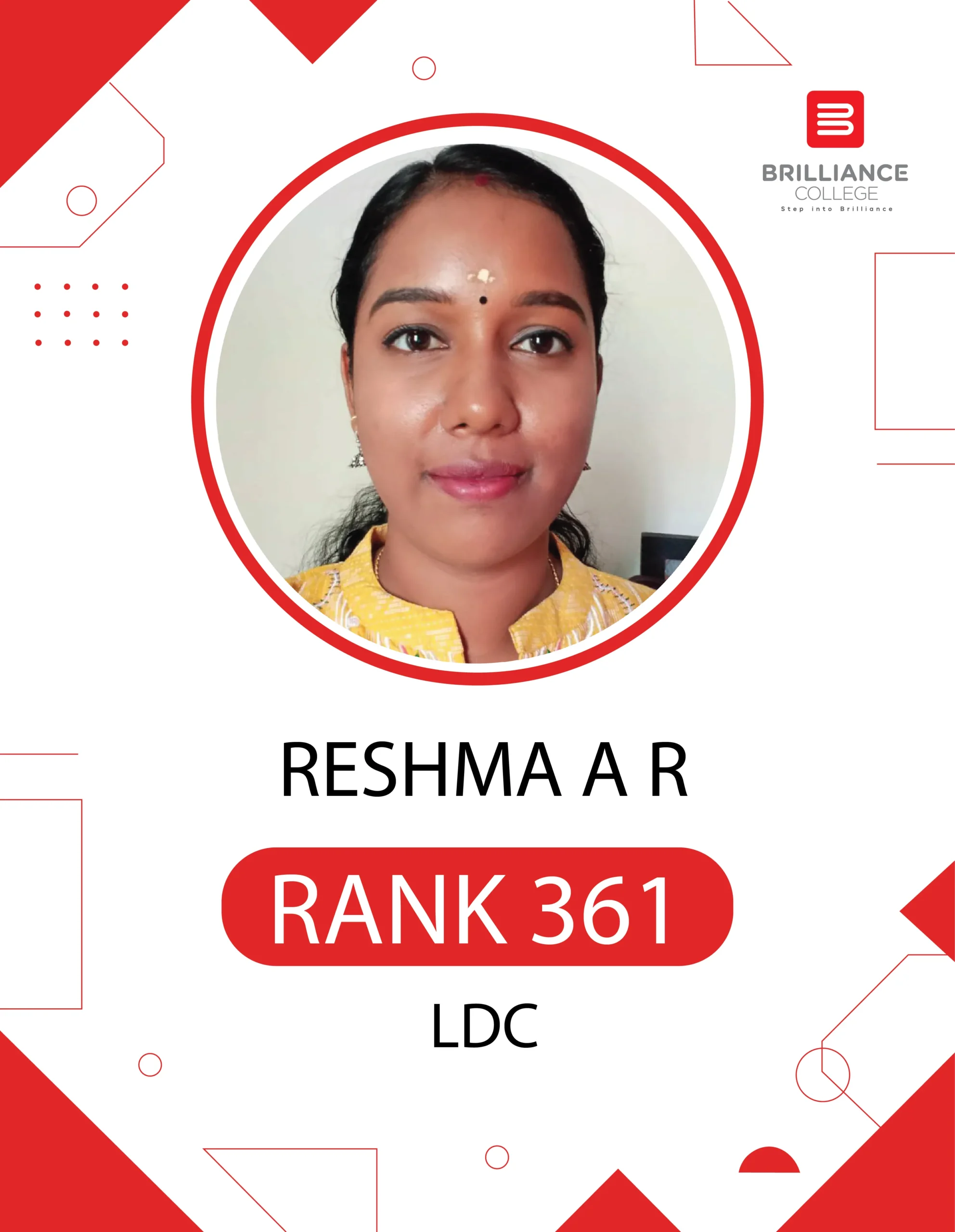 RESHMA AR LDC 361