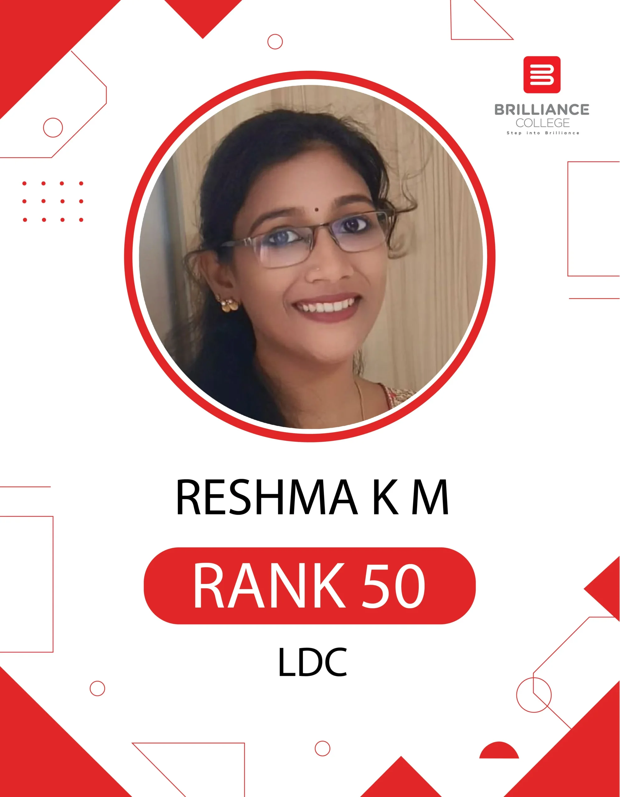 RESHMA KM LDC 50