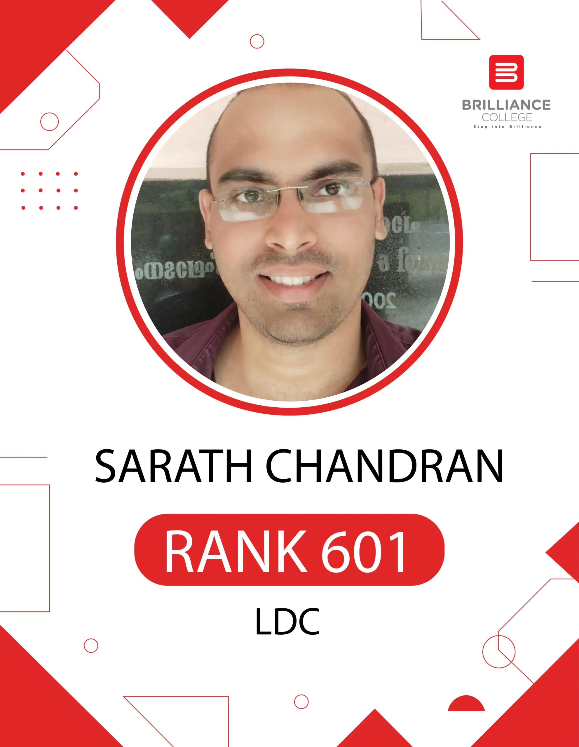 SARATH CHANDRAN LDC 601
