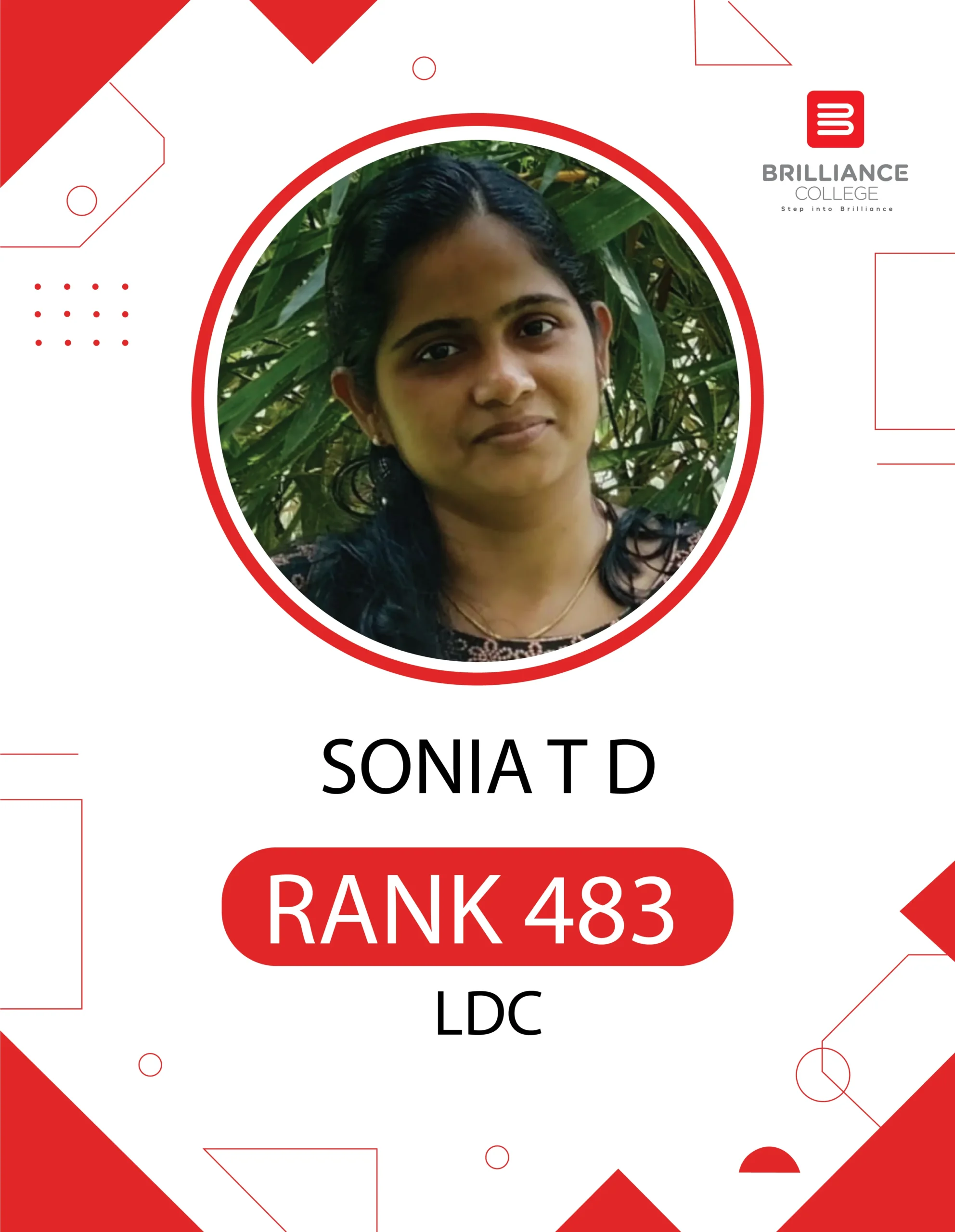 SONIA T D LDC 483