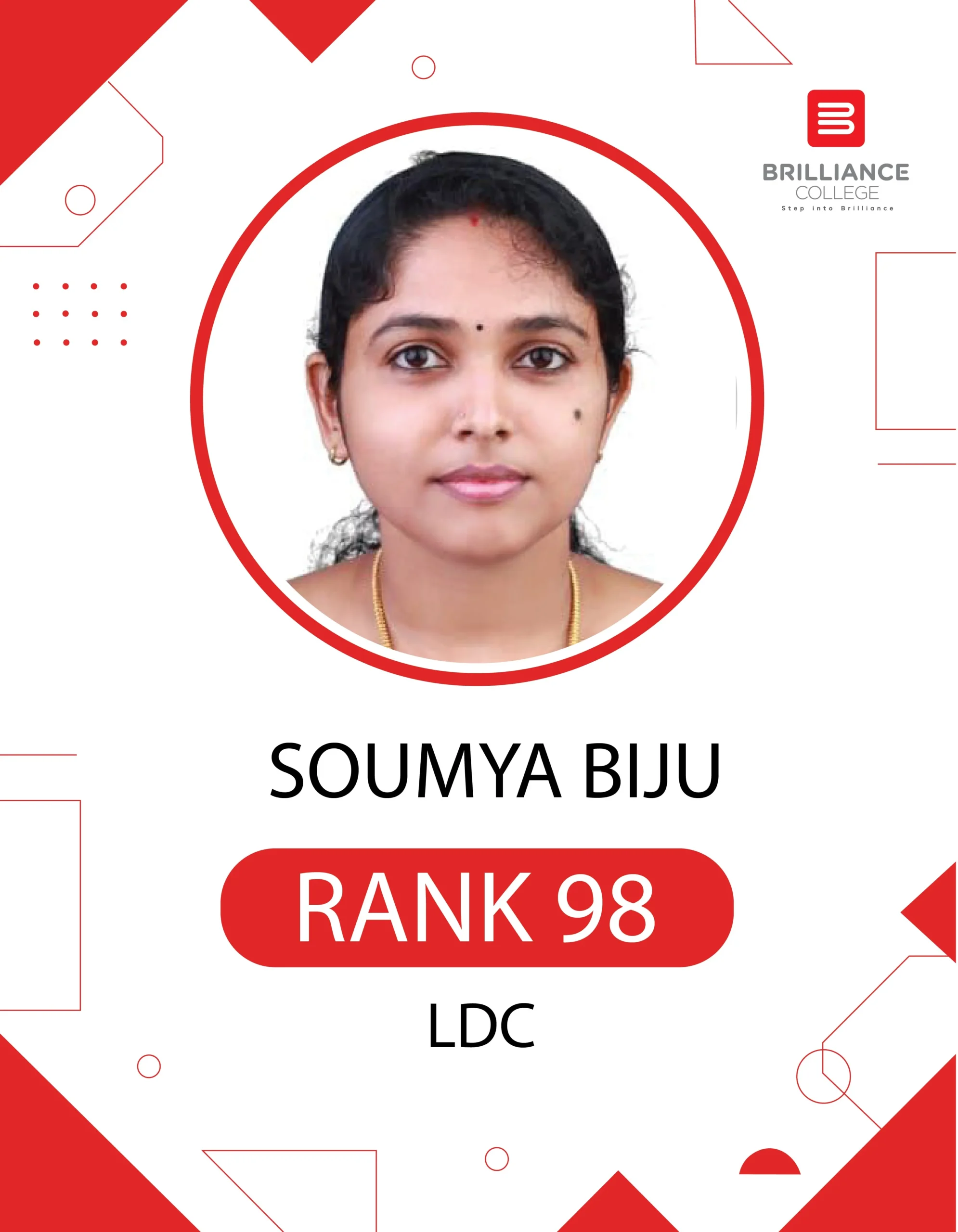 SOUMYA BIJU LDC 98