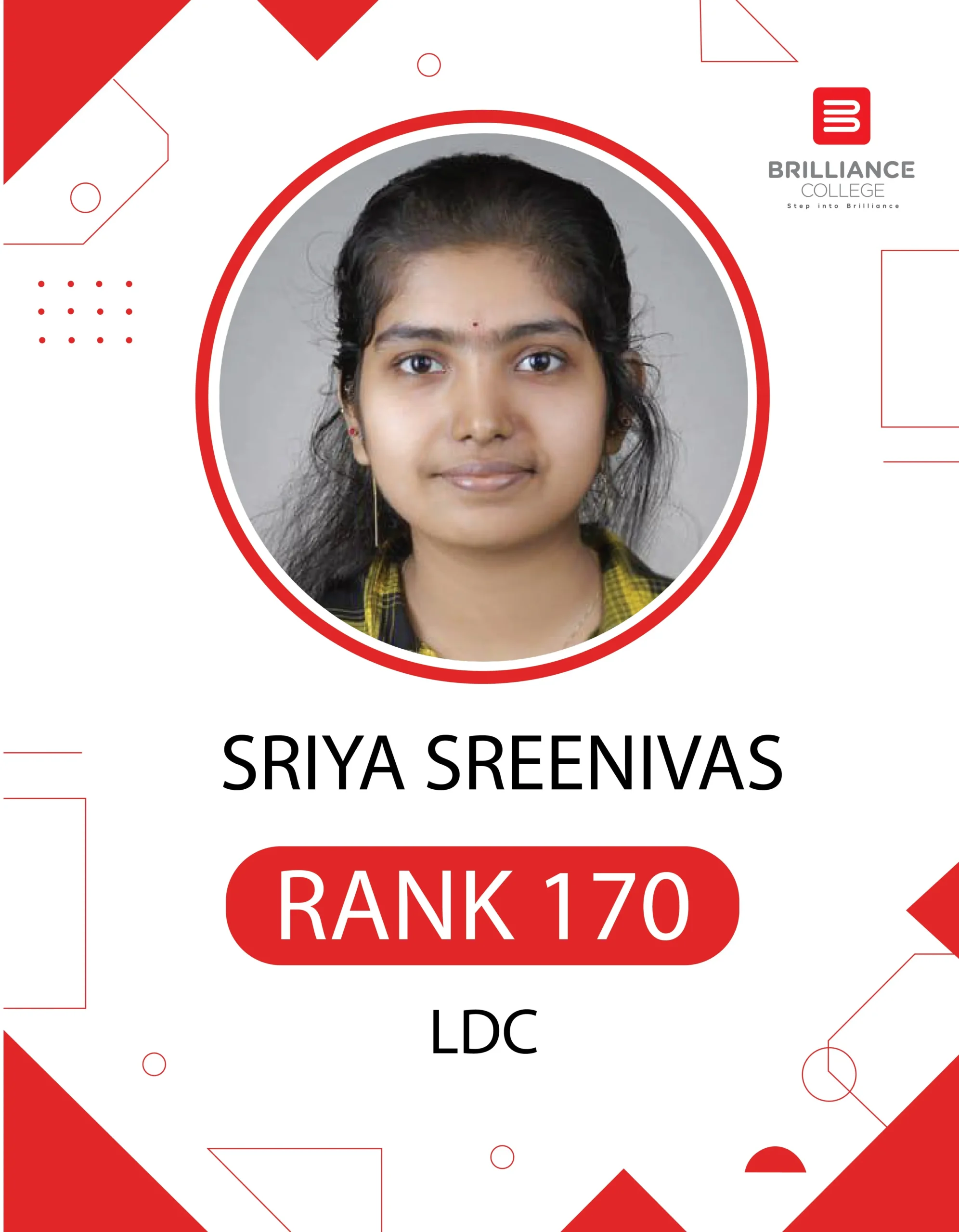 SRIYA SREENIVAS LDC 170